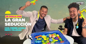 Nos fuimos de pesca con el elenco de 'La gran seducción' de Netflix