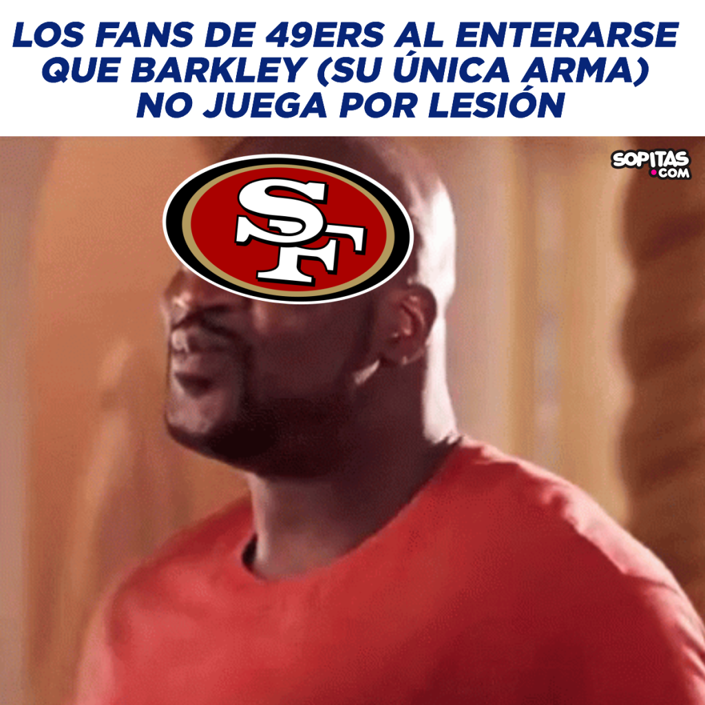 La defensa de los niners, sólo se preocupaba por una cosa...bueno, ya no