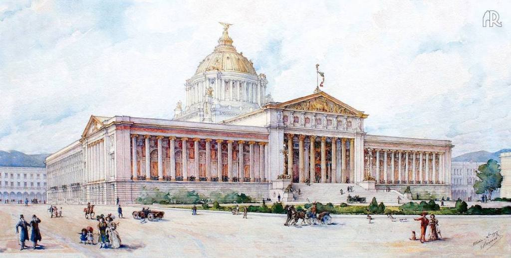 Diseño del Palacio Legislativo de México.