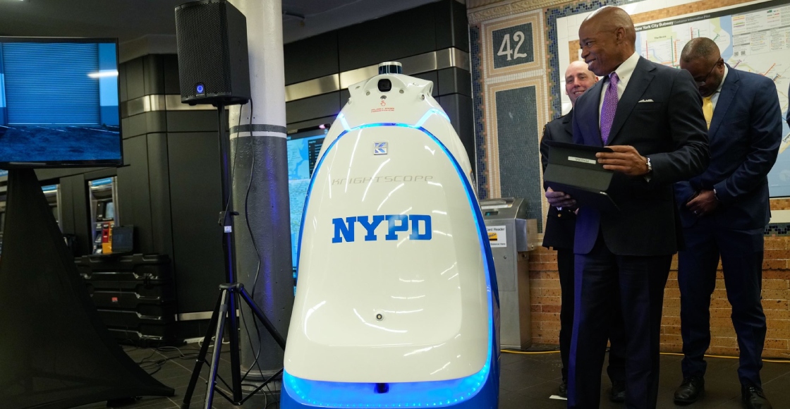 Así funciona el robot policía que vigilará el metro de Nueva York