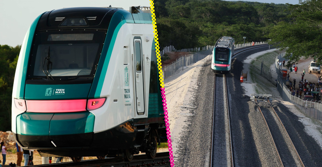 ¿Una falla? Tren Maya se queda parado durante pruebas con AMLO a bordo