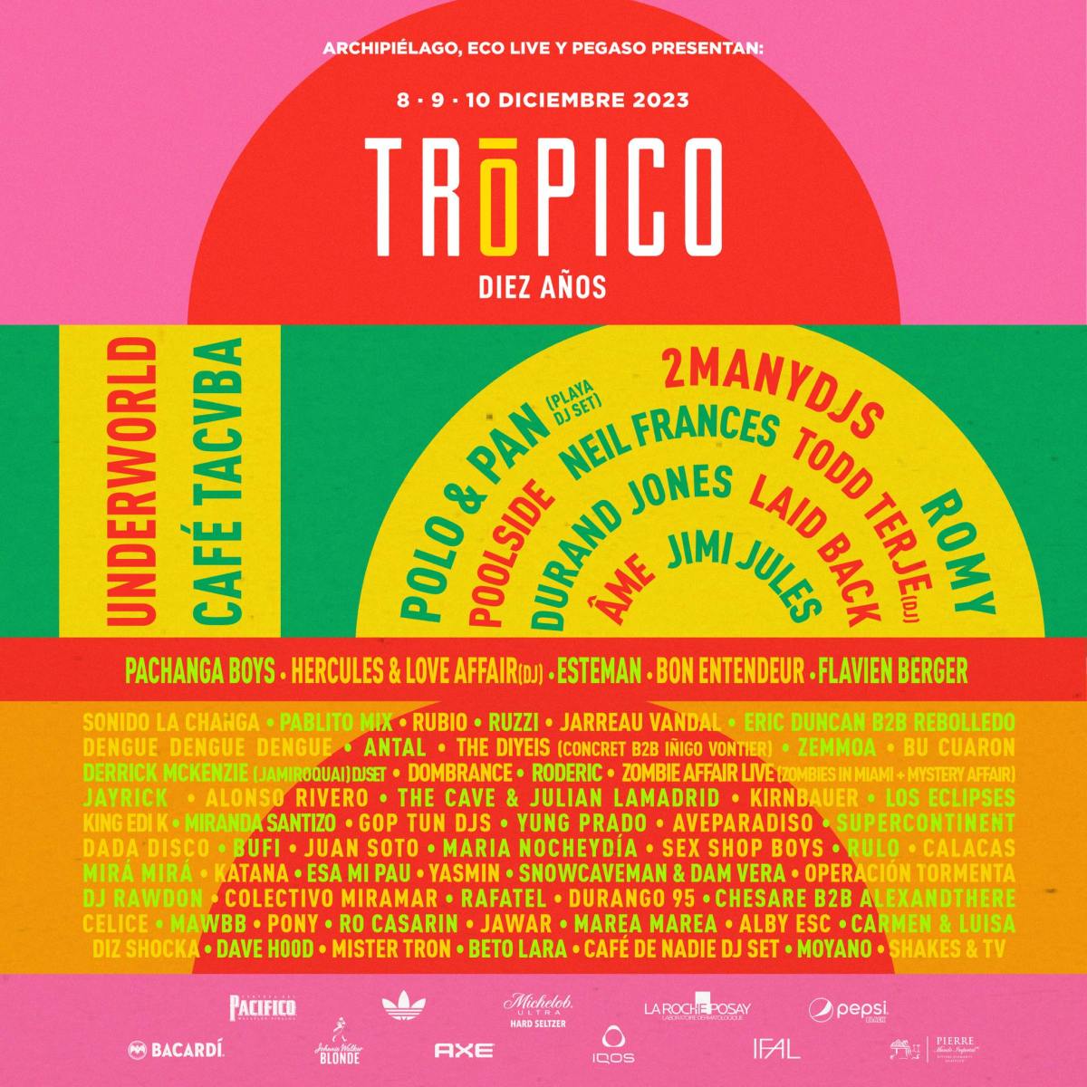 Festival Trópico en Acapulco, 2023