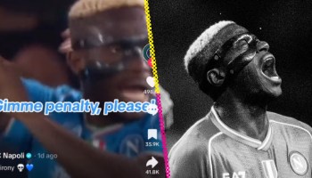 Victor Osimhen podría demandar al Napoli por burlarse de él en TikTok