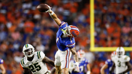 ¿Cómo atrapó eso? Rick Pearsall de los Florida Gators y la recepción del año