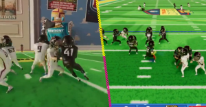 Así funciona la tecnología que logró la animación del Falcons vs Jaguars a lo Toy Story