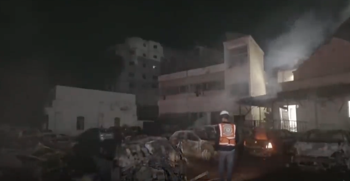 bombardeo hospital de gaza 3