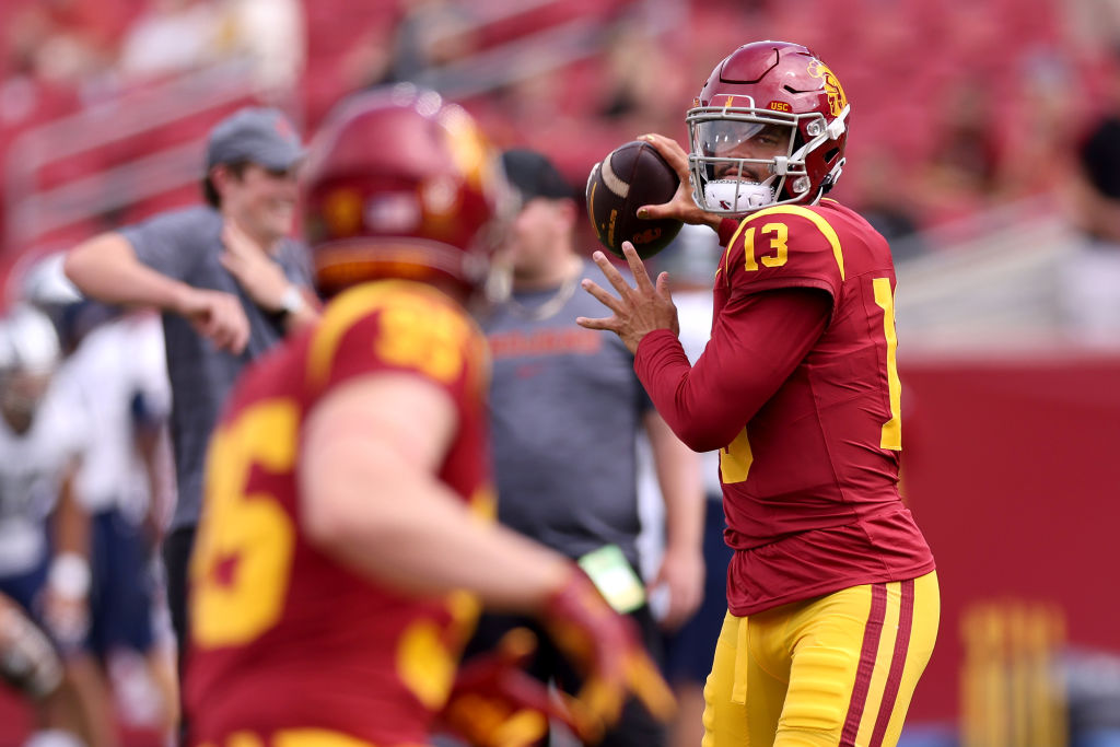 El QB de los Troyanos de USC