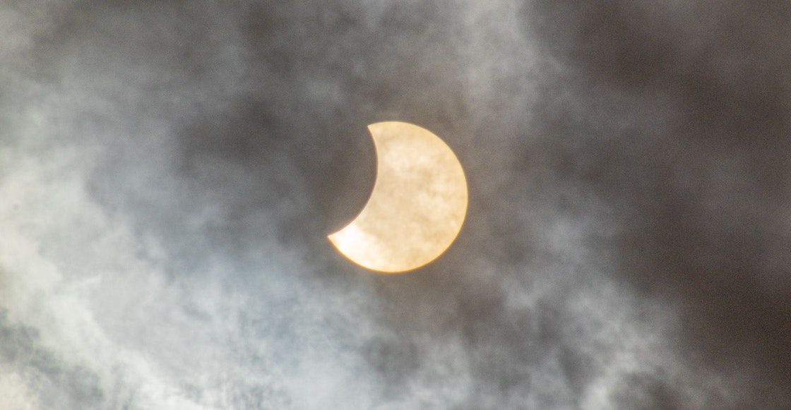 El clima en CDMX y México durante el eclipse solar.