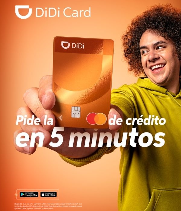 como tramitar la tarjeta de credito didi