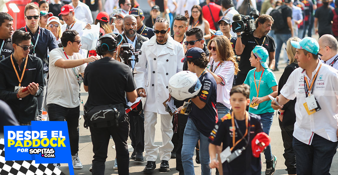 Gran Premio de México paddock racepect