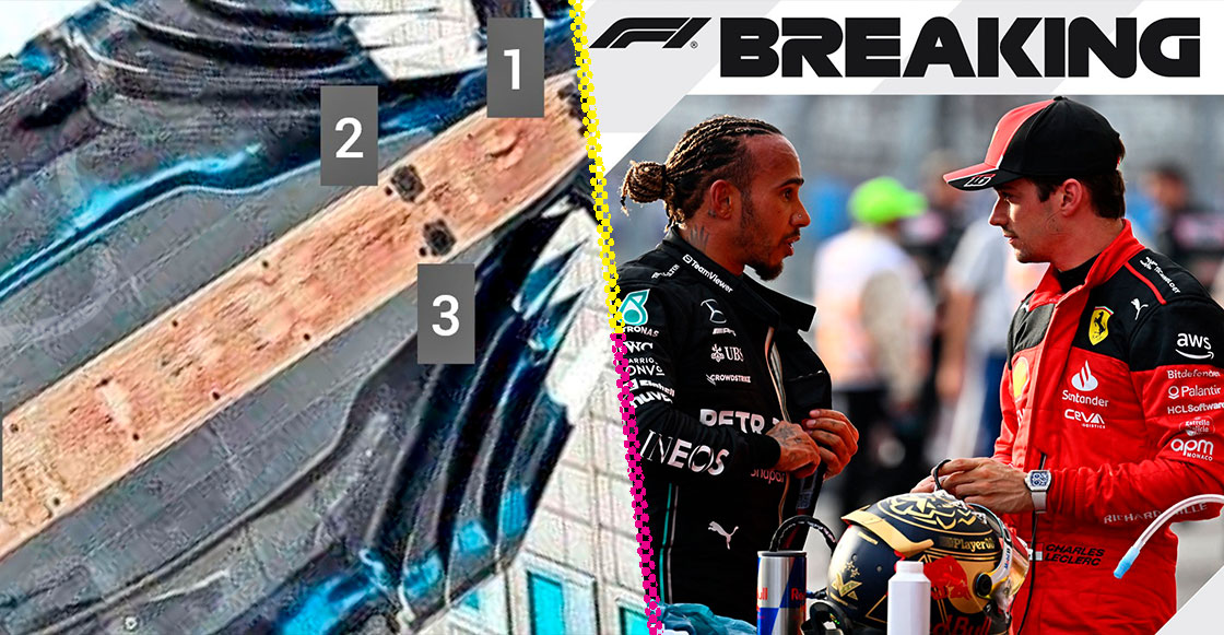 ¿Qué es el plank, la pieza por la que descalificaron a Lewis Hamilton y Charles Leclerc?
