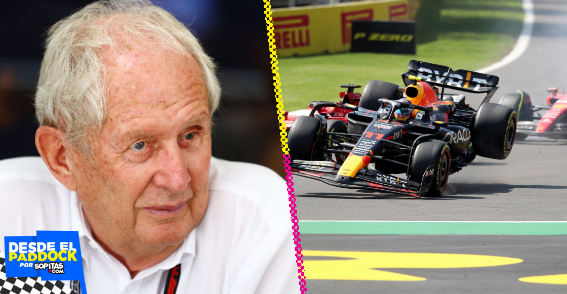 Helmut Marko sobre el accidente de Checo en el GP de México