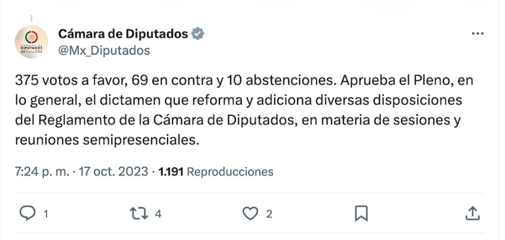 Diputados aprueban el home office... para ellos