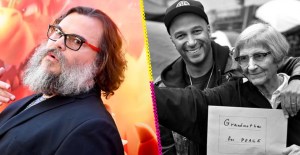 El tierno gesto que tuvo Jack Black con la mamá de Tom Morello por su cumpleaños 100