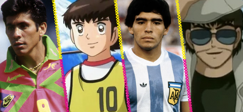 Jorge Campos, Maradona y los otros jugadores que inspiraron a los Supercampeones