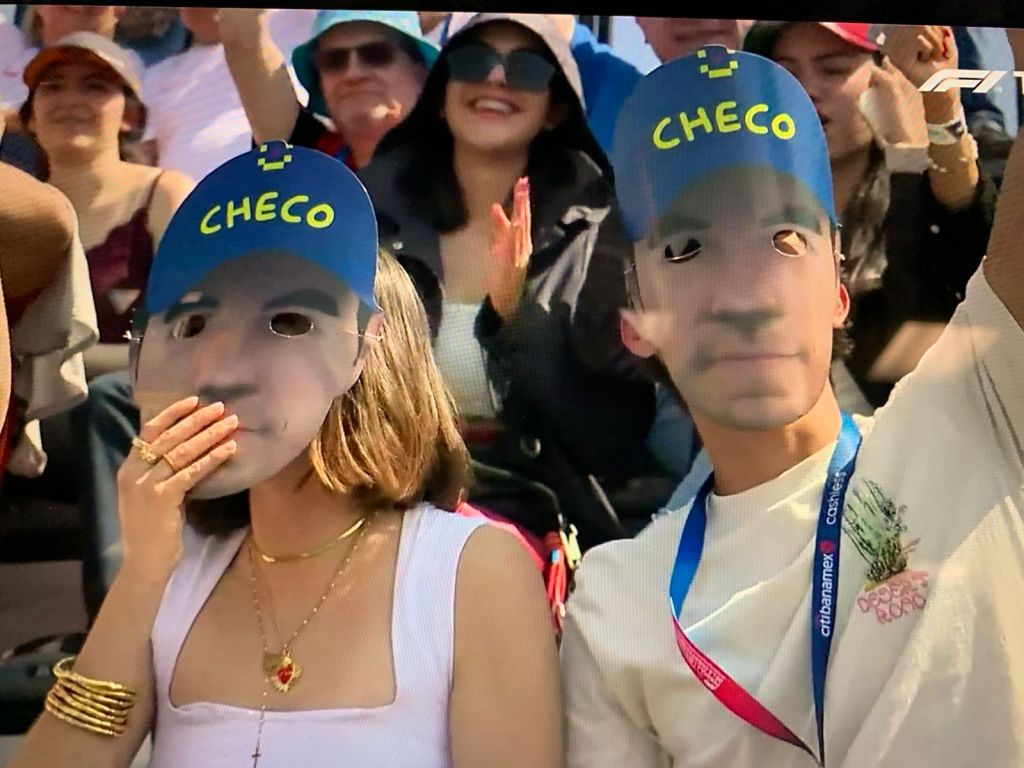 Máscaras de Checo Pérez