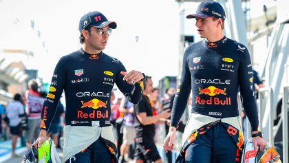 Vencer a Checo es el mayor placer para Verstappen: "Eso va bastante bien"