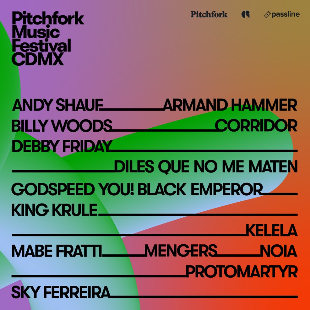 Fechas, venues, lineup y precios para la primera edición del Pitchfork Music Festival México