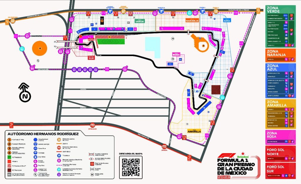 Gran Premio de México: Rutas, cierres, estacionamiento y el plan de movilidad en CDMX