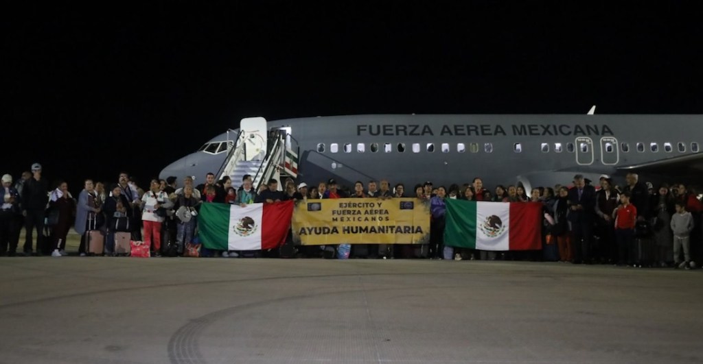 El plan del puente aéreo para rescatar a más de 700 mexicanos en Israel