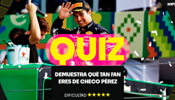 Demuestra qué tan fan eres de Checo Pérez