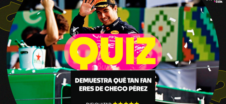 Demuestra qué tan fan eres de Checo Pérez