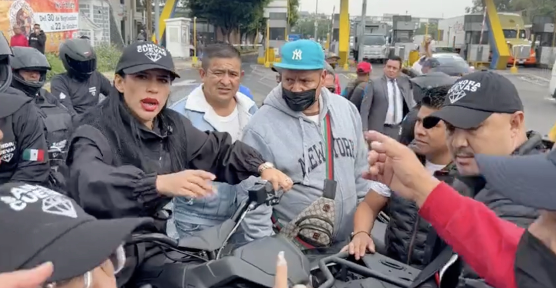 Sandra Cuevas fue a la Central de Abasto y se armó el despiporre