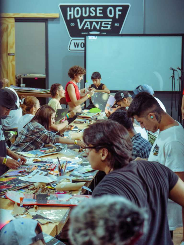 taller arte en house of vans