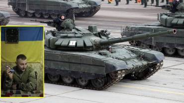 Soldado de Ucrania captura tanque, pero como no funcionó pide soporte técnico a Rusia