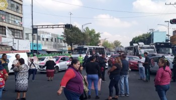 Fotos de los bloqueos de transportistas en CDMX: Mucho tráfico y carriles cerrados