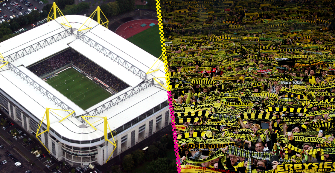 3 razones por las que Signal Iduna Park, casa del Borussia Dortmund, es un espectáculo impresionante