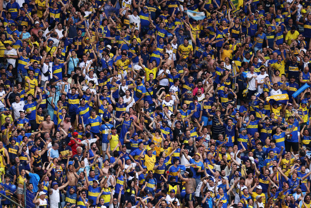 El ambiente de la final de la Copa Libertadores