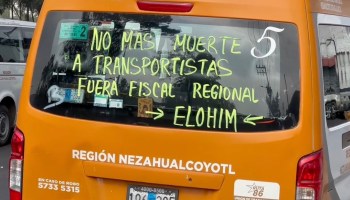 Bloqueos de transportistas en Nezahualcóyotl y la autopista México-Puebla