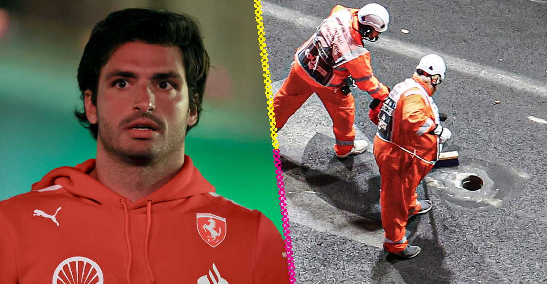 Carlos Sainz y Ferrari, molestos tras sanción por culpa de la coladera