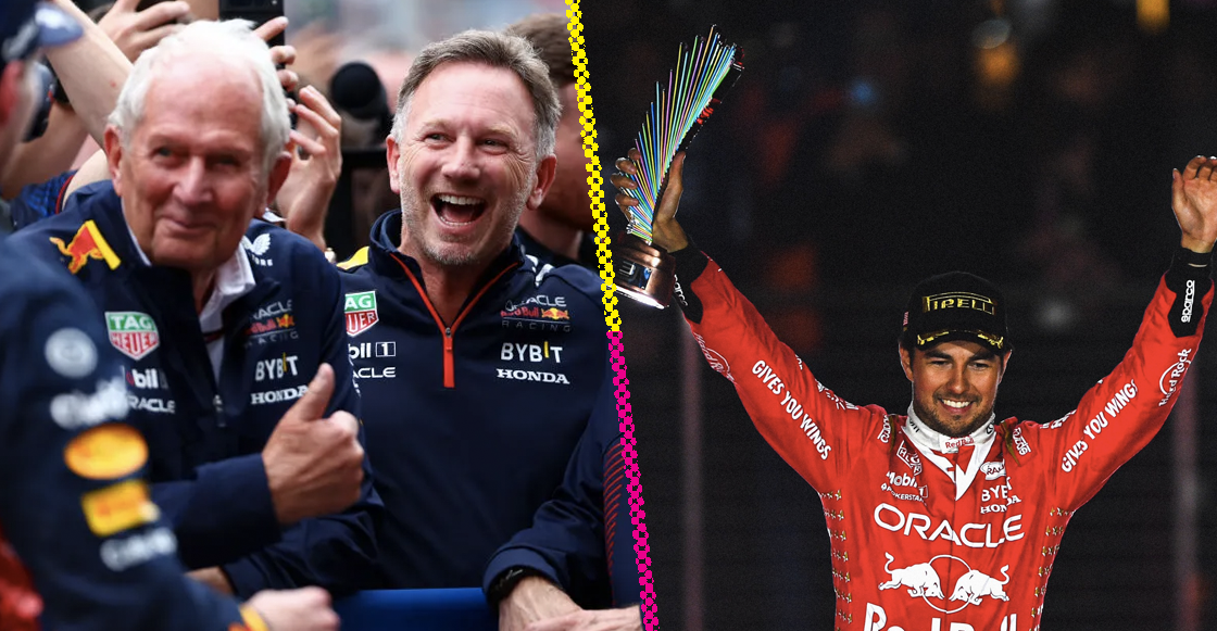 Christian Horner y Helmut Marko: "Checo fue brillante" en el GP de Las Vegas