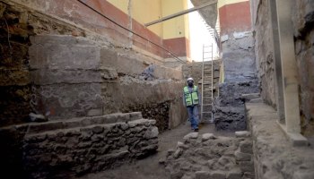 El edificio mexica que encontraron en el centro de la CDMX