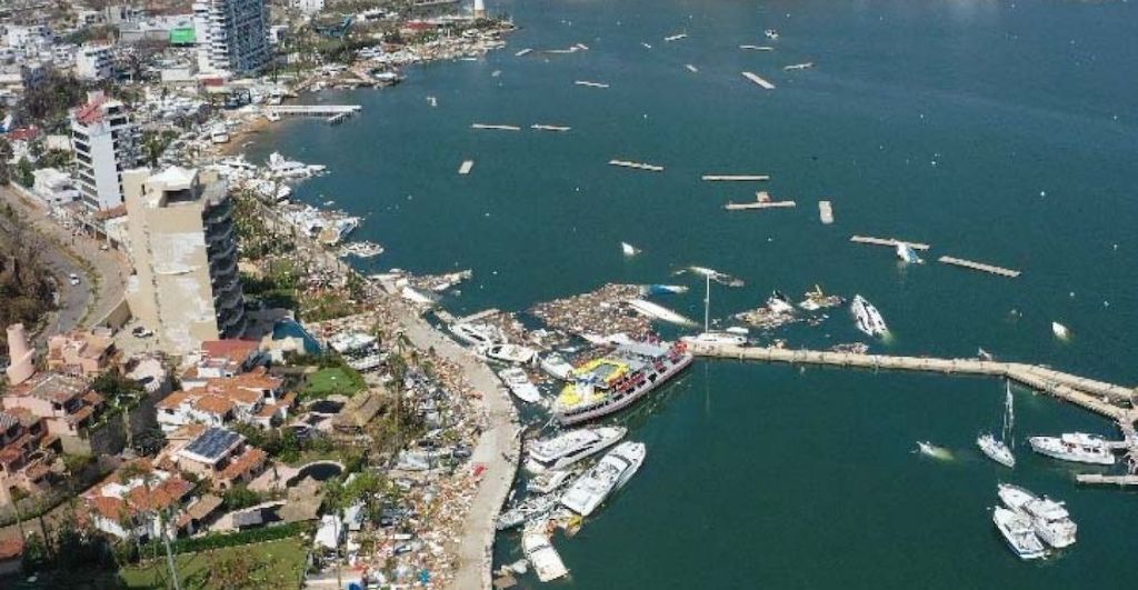 Tripulaciones perdidas en Acapulco.