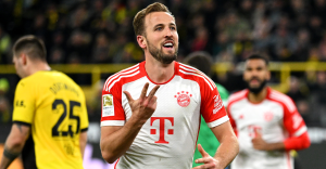 El hat-trick de Harry Kane con el que el Bayern Munich aplastó al Borussia Dortmund