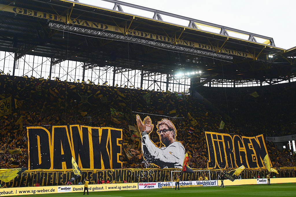 Mosaicos en el Singal Iduna Park