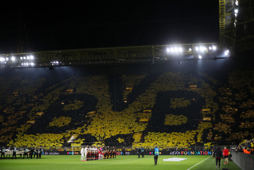 Mosaicos en el Singal Iduna Park