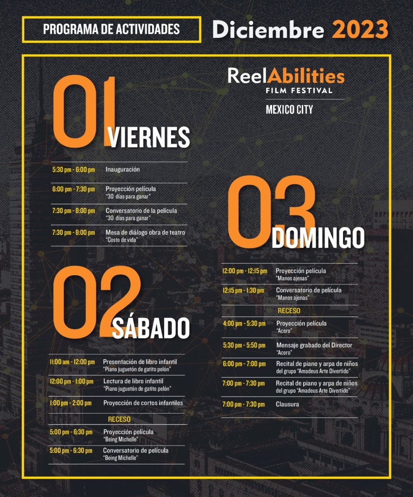 Checa los detalles de ReelAbilities México 2023, el festival de cine y discapacidad