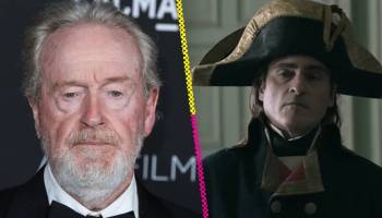 Ridley Scott le responde a quienes critican los errores históricos de 'Napoleon'