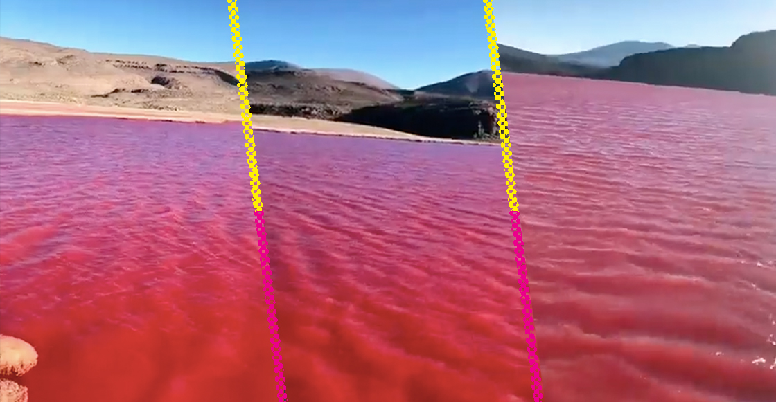 No fue el Río Nilo, era una laguna en Chile.