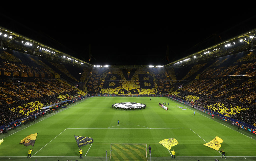 La casa del Borussia Dortmund... es simplemente impresionante