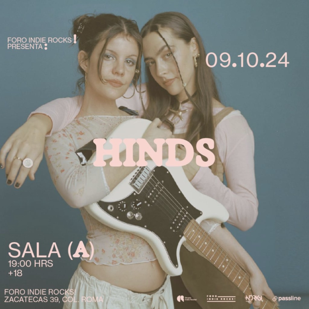 hinds concierto cdmx foro indie rocks