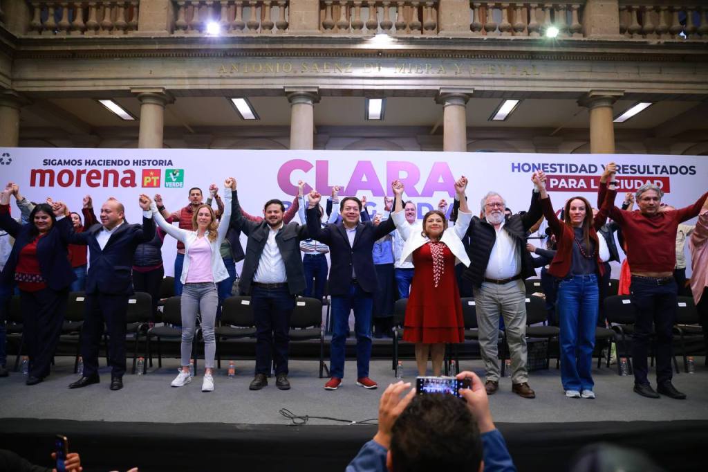 De Edy Smol a ‘Barbie’ Juárez: Clara Brugada presentó a su Comité de precampaña en CDMX