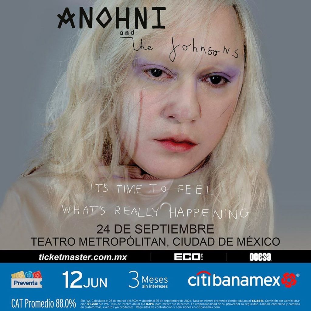 Anohni and the Johnsons cdmx