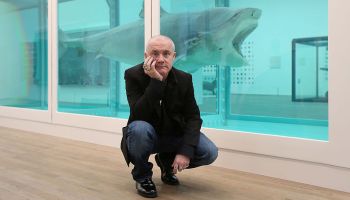 La primera exposición de Damien Hirst