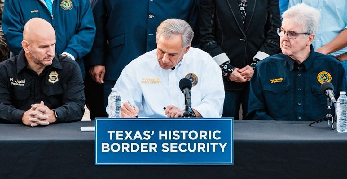 Ser Migrante Irregular Ya Es Delito En Texas: Gobernador Greg Abbott ...