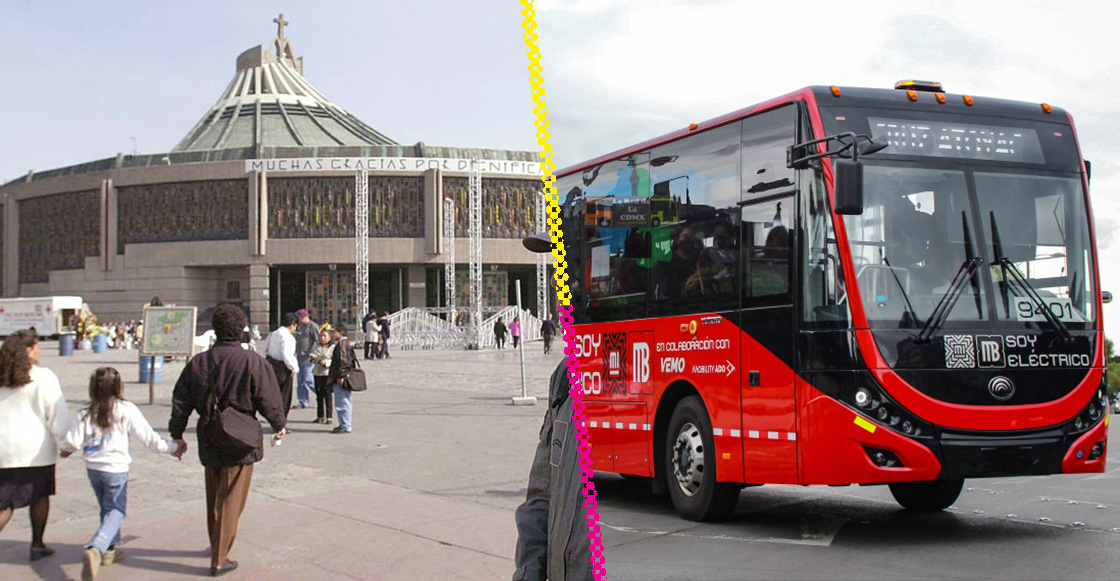 Cierres y horarios especiales del Metrobús por peregrinaciones a la Basilica